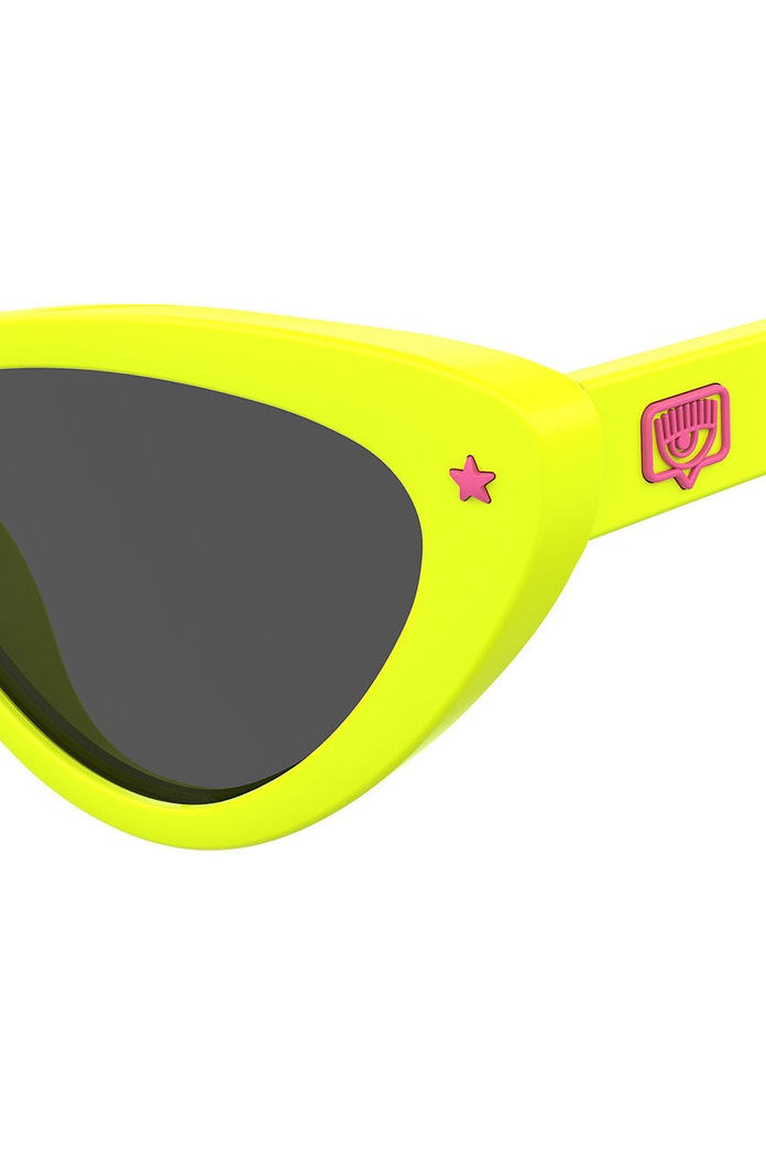 Chiara Ferragni okulary przeciwsłoneczne CF.7006/S żółty