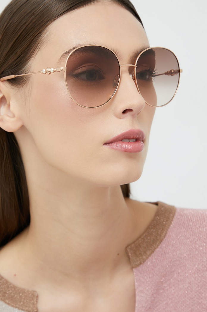 Jimmy Choo Okulary przeciwsłoneczne BIRDIE/S beżowy AA00