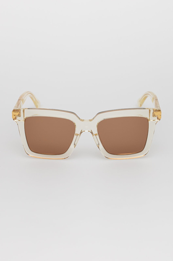 Akcesoria Bottega Veneta Okulary przeciwsłoneczne BV1005S beżowy