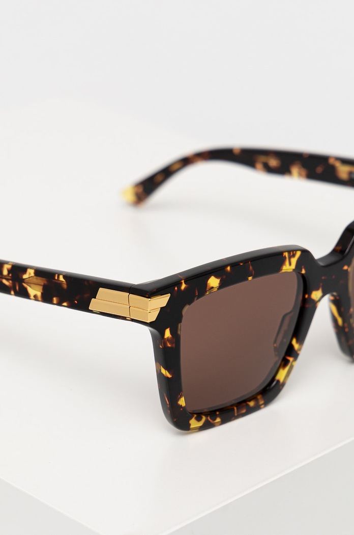 Bottega Veneta okulary przeciwsłoneczne brązowy BV1005S