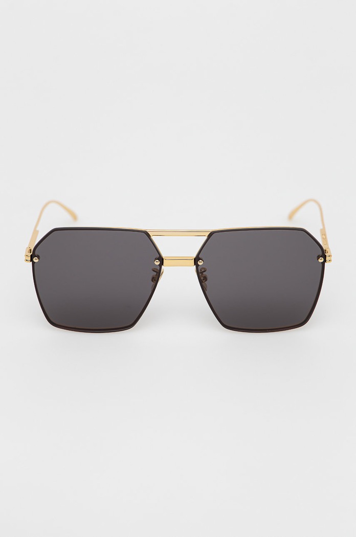 Akcesoria Bottega Veneta okulary przeciwsłoneczne BV1045S złoty