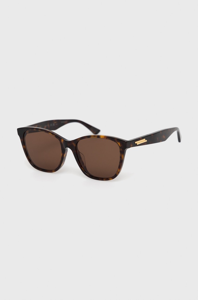 Bottega Veneta okulary przeciwsłoneczne BV1151S brązowy AA00