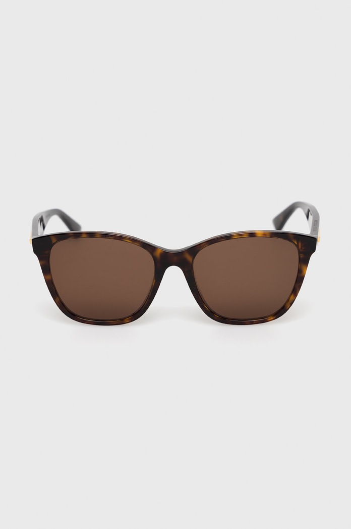 Akcesoria Bottega Veneta okulary przeciwsłoneczne BV1151S brązowy