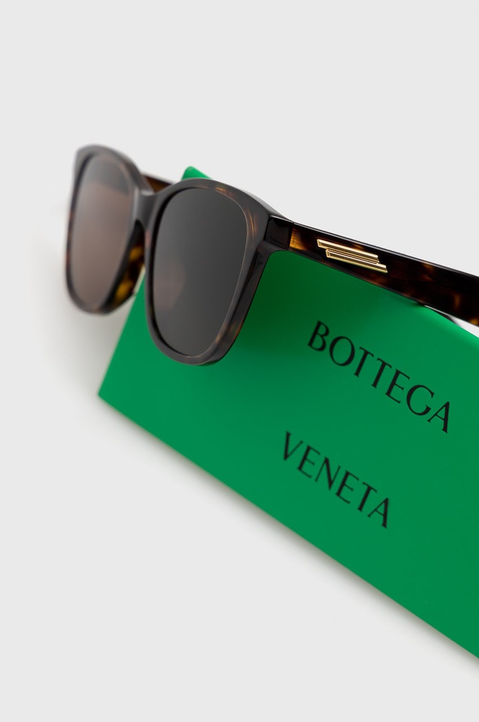 Bottega Veneta okulary przeciwsłoneczne brązowy BV1151S