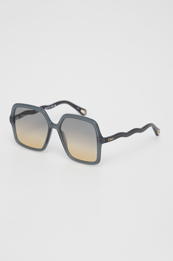 Akcesoria Chloé okulary przeciwsłoneczne CH0086S zielony
