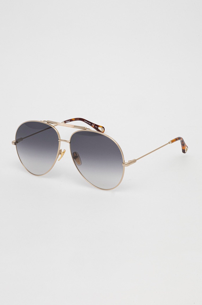 Chloé okulary przeciwsłoneczne CH0113S złoty AA00