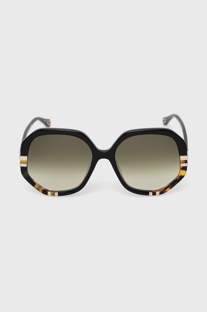 Akcesoria Chloé okulary przeciwsłoneczne CH0105S zielony