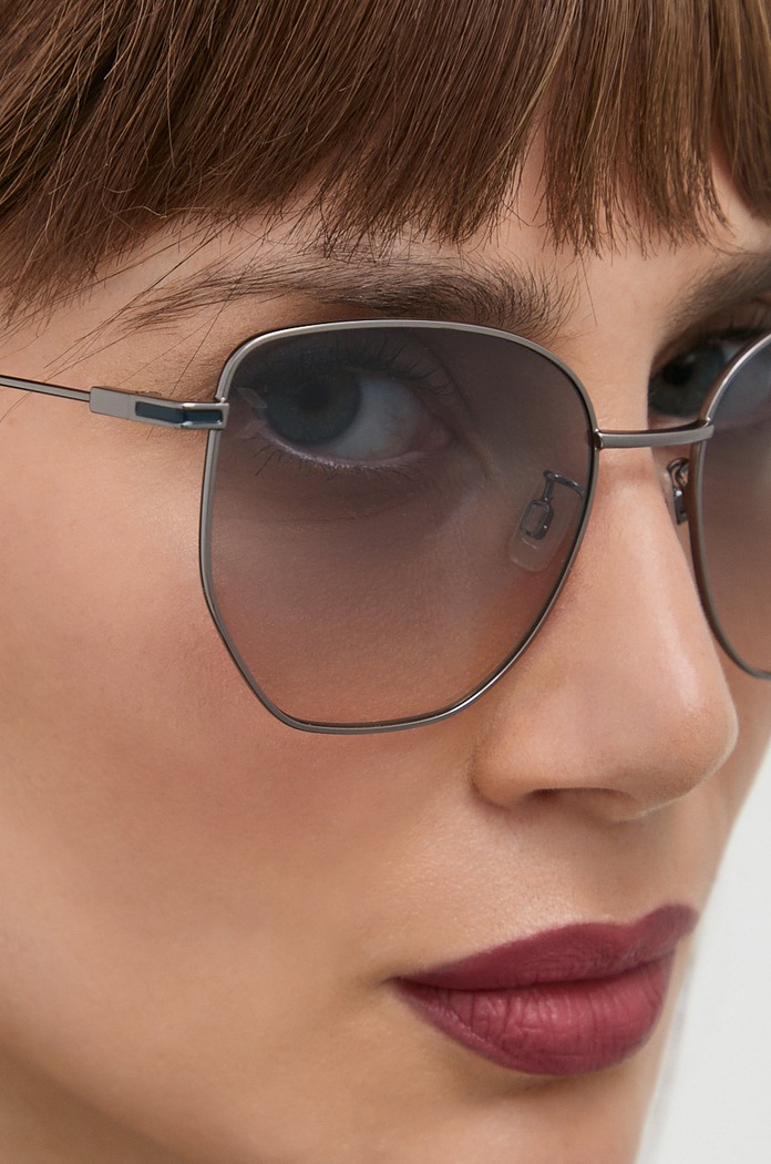 MCQ okulary przeciwsłoneczne MQ0332S granatowy
