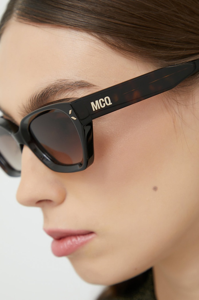 MCQ okulary przeciwsłoneczne MQ0345S brązowy
