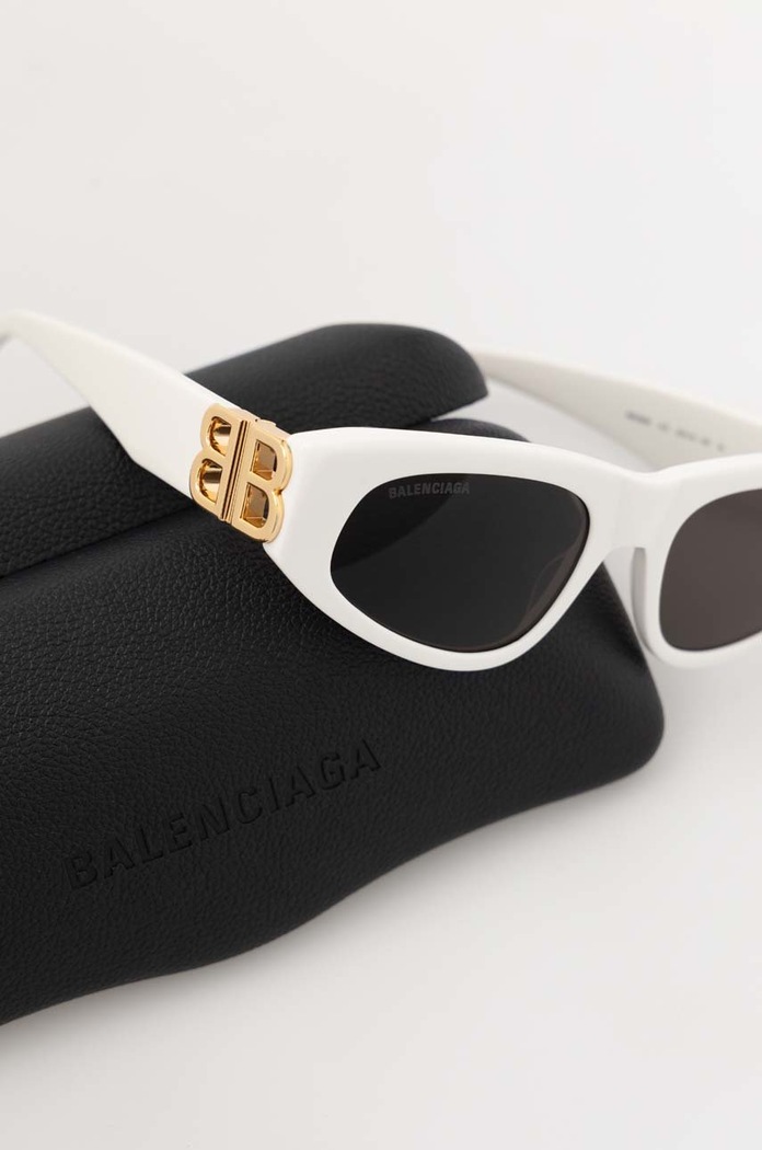 Sluneční brýle Balenciaga bílá BB0095S