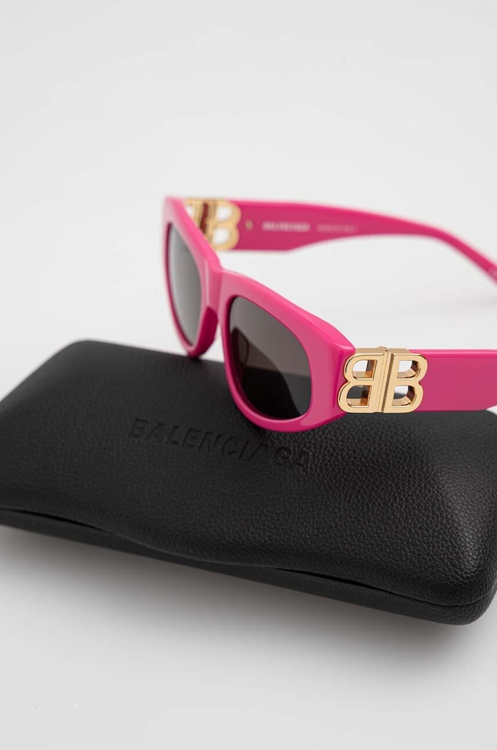 Слънчеви очила Balenciaga розов BB0095S