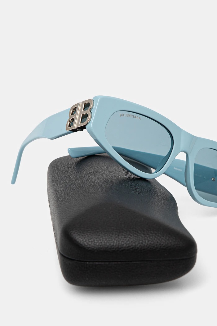 Akcesoria Balenciaga okulary przeciwsłoneczne BB0095S srebrny