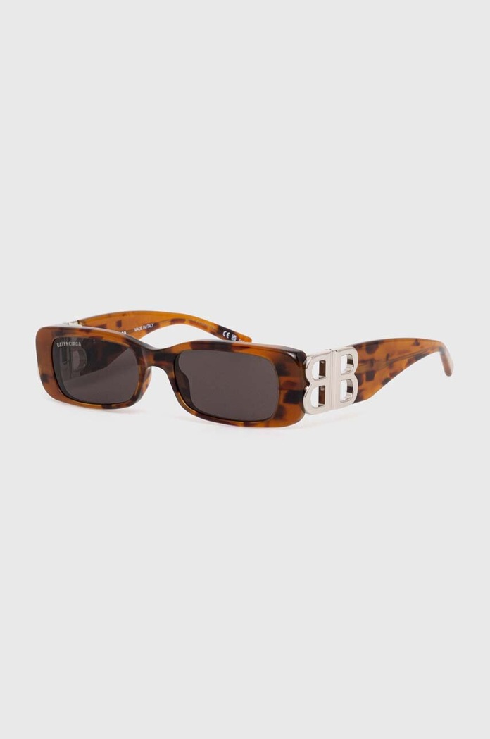 Balenciaga Okulary przeciwsłoneczne BB0096S brązowy AA00