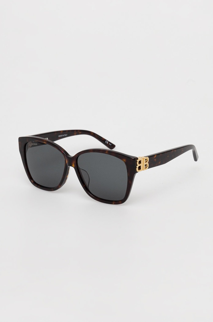 Accesorii Balenciaga ochelari de soare BB0135SA maro