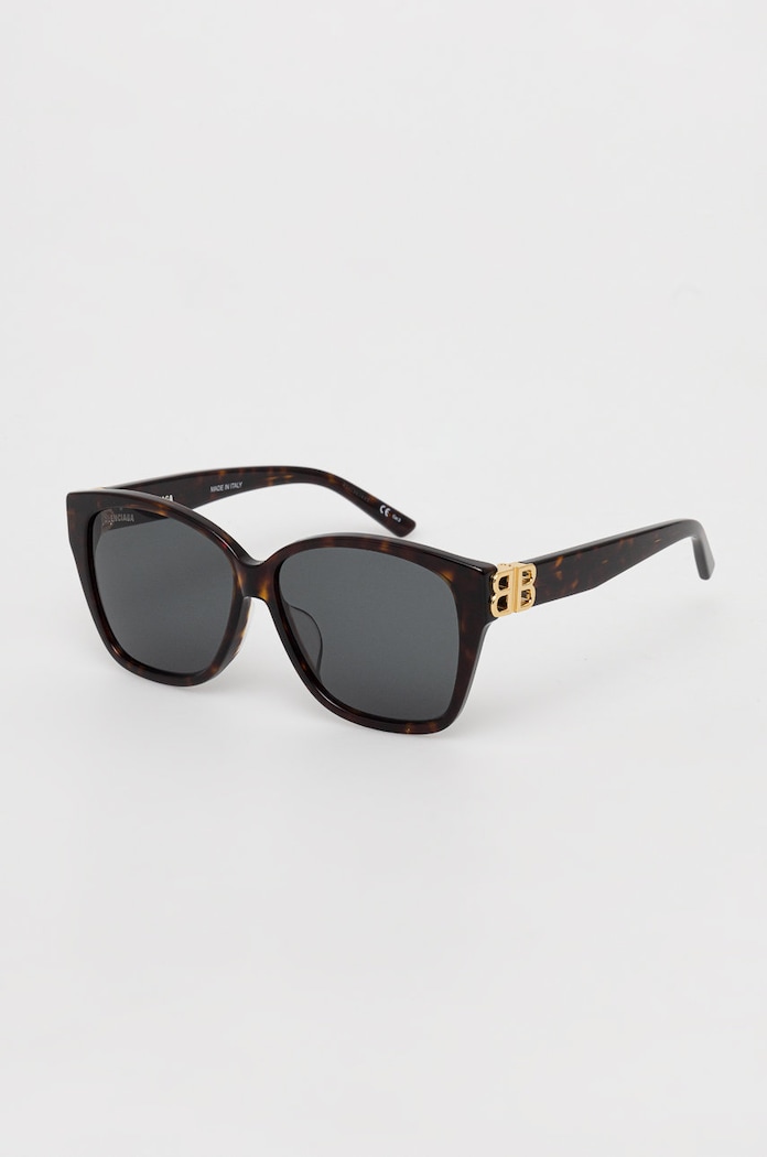 Accesorii Balenciaga ochelari de soare BB0135SA maro