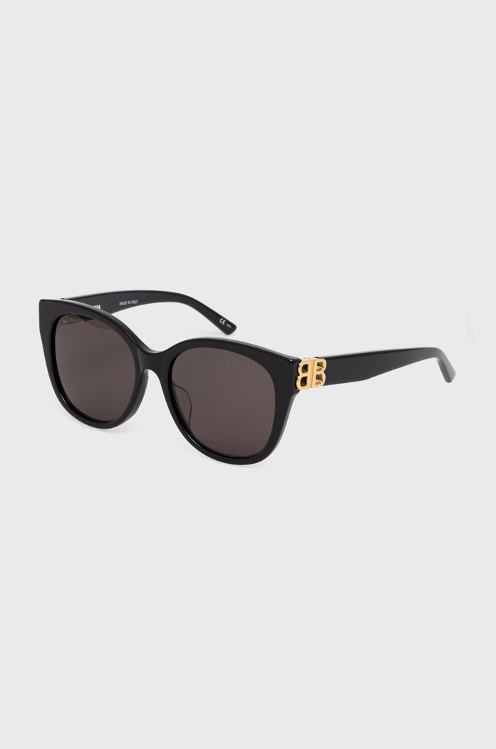 Balenciaga Okulary przeciwsłoneczne BB0103SA czarny AA00