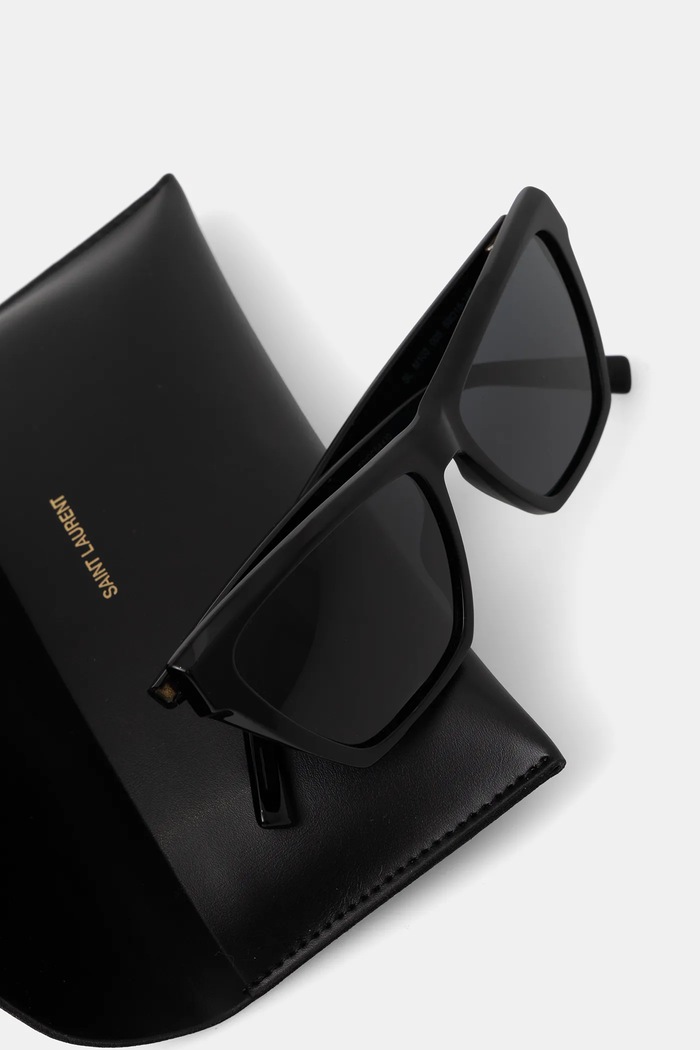Saint Laurent ochelari de soare negru SL.M103