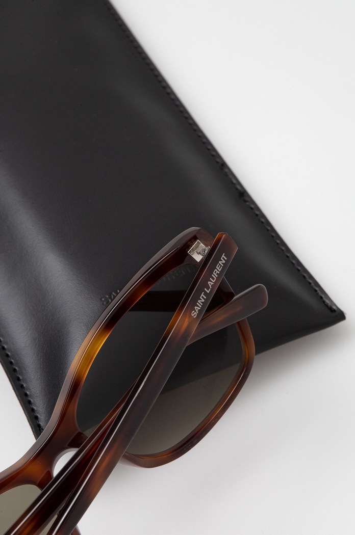 Okulary przeciwsłoneczne Saint Laurent SL.502 brązowy
