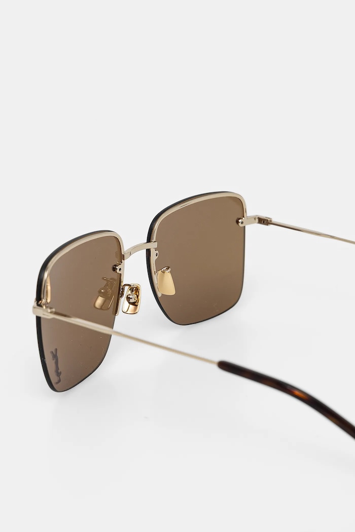 Akcesoria Saint Laurent okulary przeciwsłoneczne SL.312.M złoty