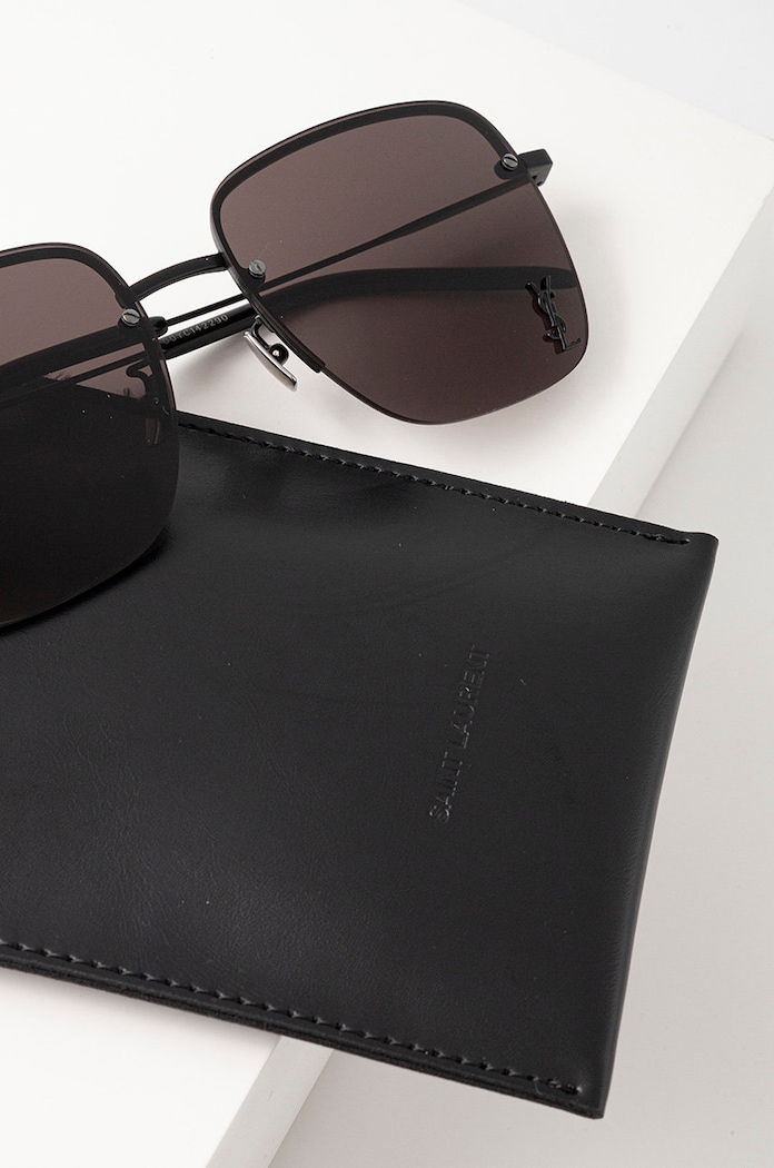 Saint Laurent ochelari de soare negru SL.312.M