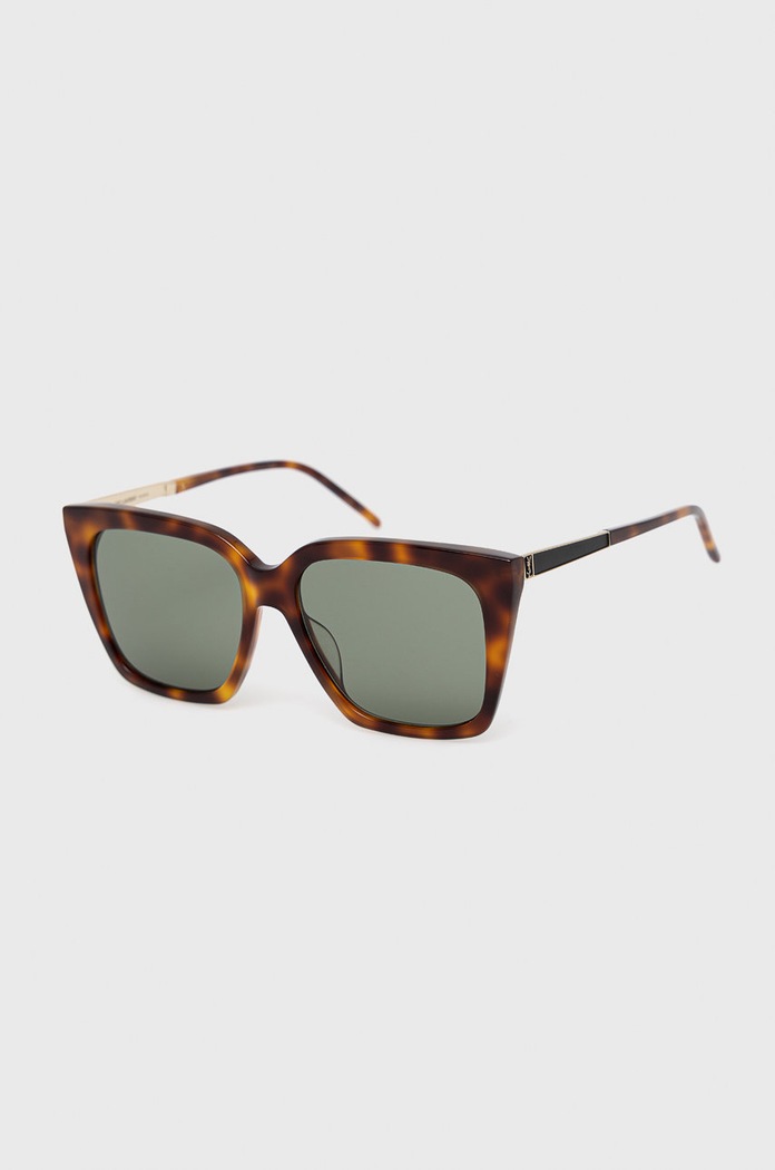 Saint Laurent okulary przeciwsłoneczne SL.M100 brązowy AA00