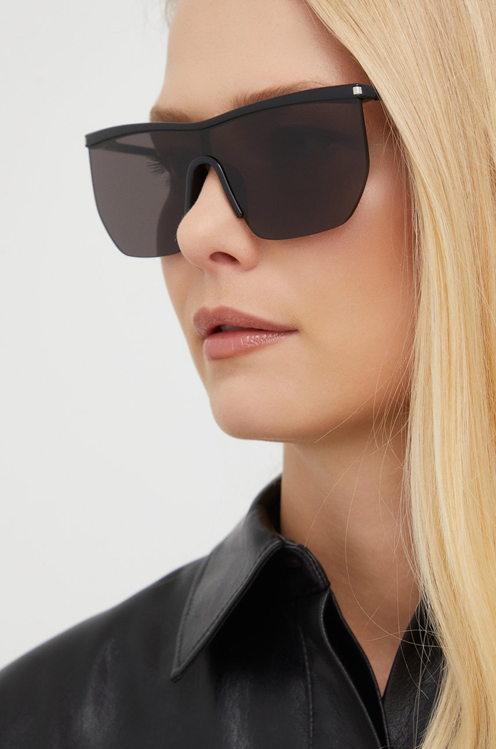 Saint Laurent okulary przeciwsłoneczne MASK gradientowa czarny SL.519.MASK