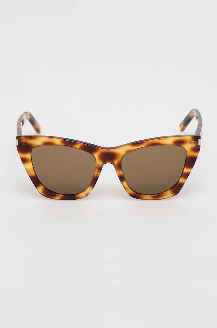 Akcesoria Saint Laurent okulary przeciwsłoneczne KATE SL.214.KATE beżowy