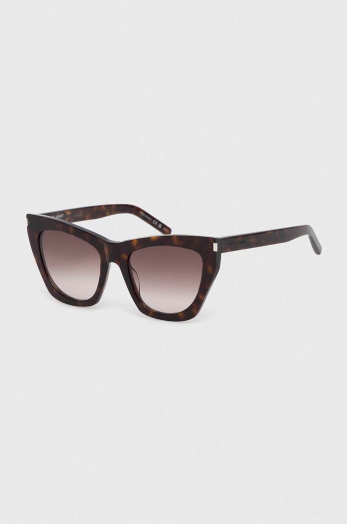 Saint Laurent okulary przeciwsłoneczne KATE SL.214.KATE brązowy AA00