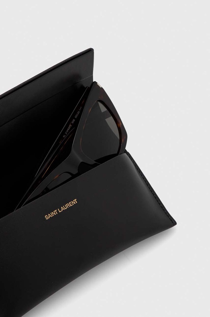 Saint Laurent ochelari de soare KATE maro SL.214.KATE