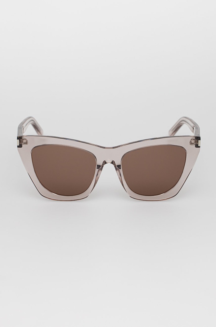 Akcesoria Saint Laurent okulary przeciwsłoneczne KATE SL.214.KATE beżowy