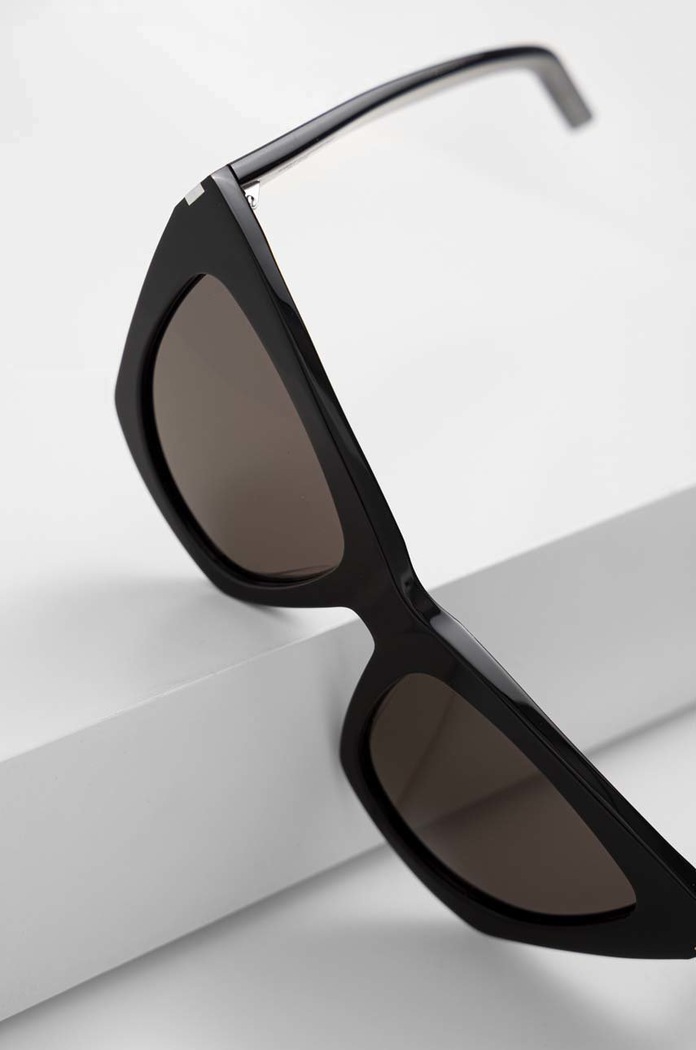 Saint Laurent okulary przeciwsłoneczne KATE czarny SL.214.KATE