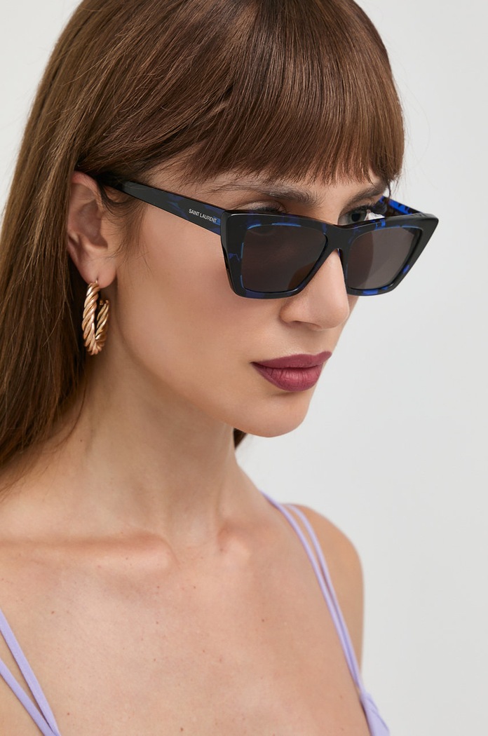 Sluneční brýle Saint Laurent MICA jednotná modrá SL.276.MICA
