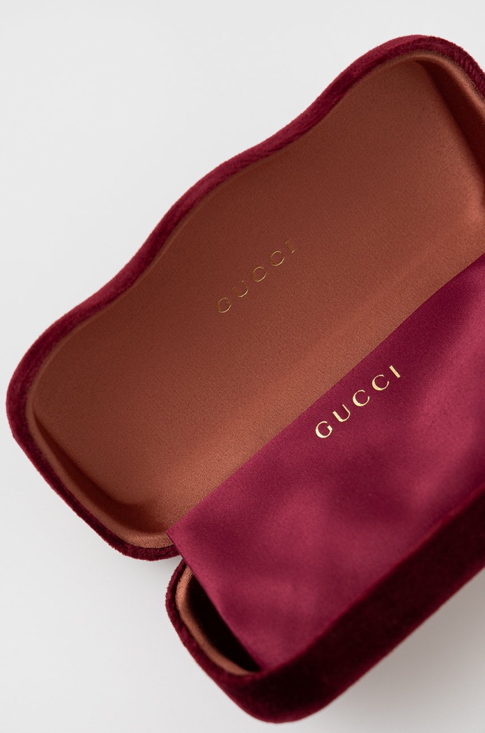 Okulary przeciwsłoneczne Gucci fioletowy GG1133S