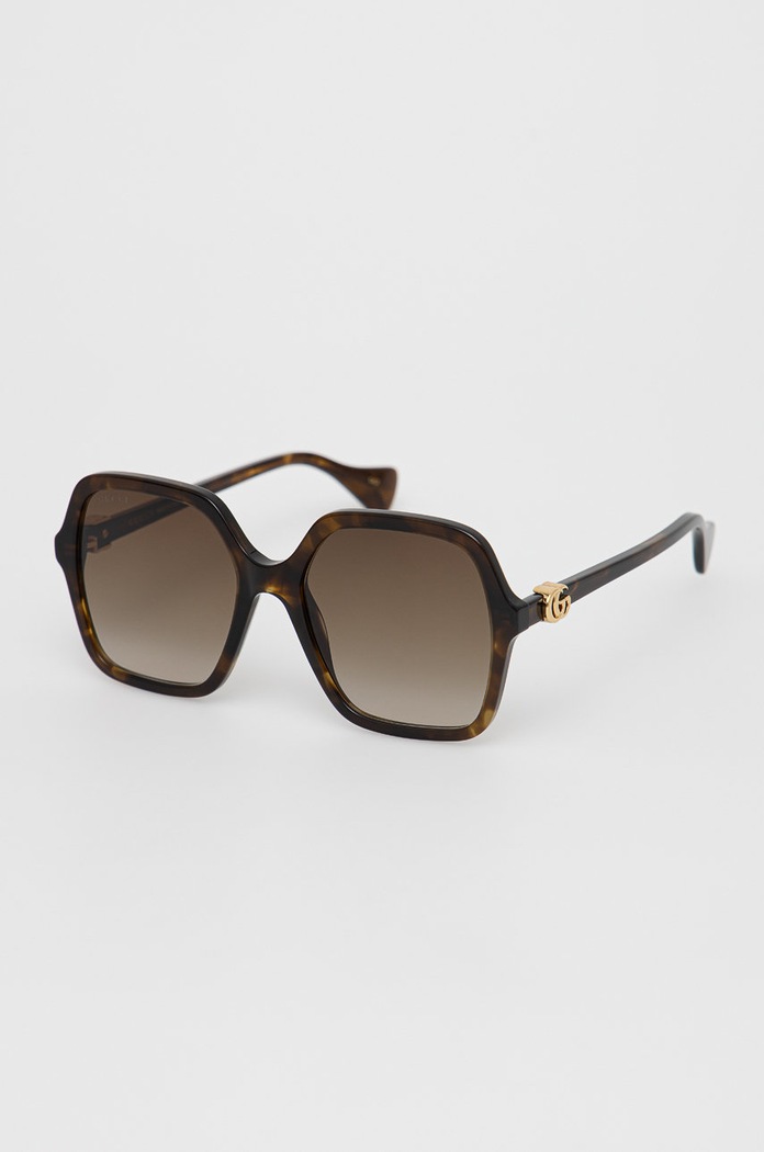 Sluneční brýle Gucci GG1072S hnědá AA00