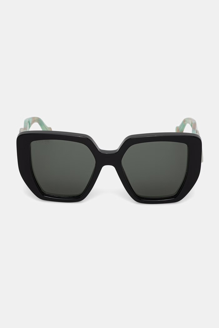 Gucci okulary przeciwsłoneczne kwadratowe damskie GG0956S czarny AA00
