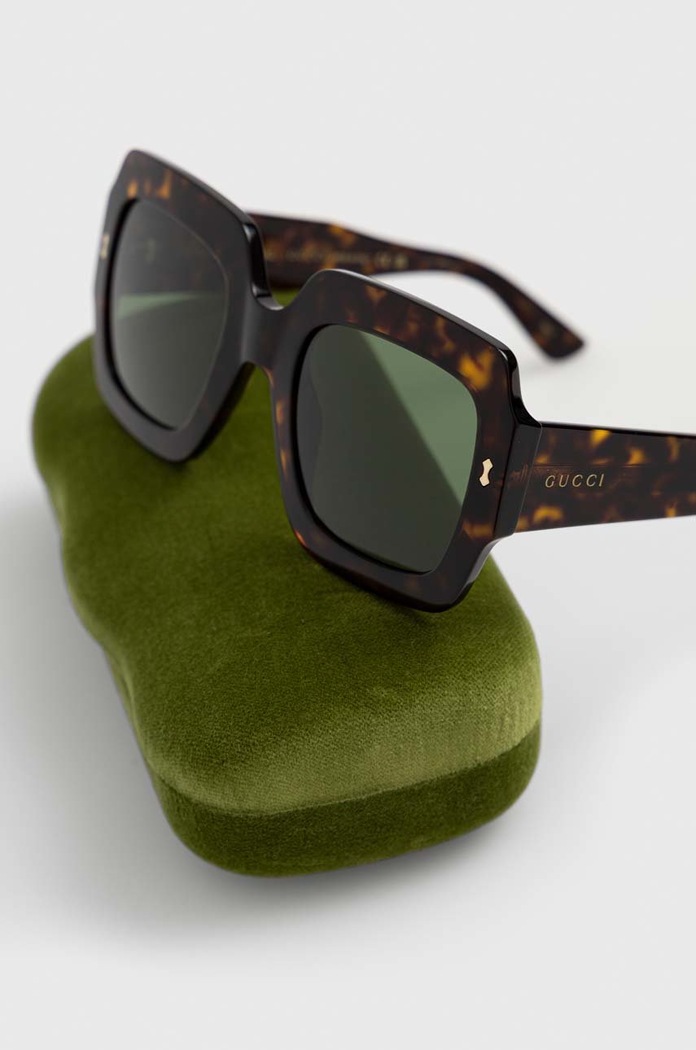 Gucci okulary przeciwsłoneczne GG1111S brązowy