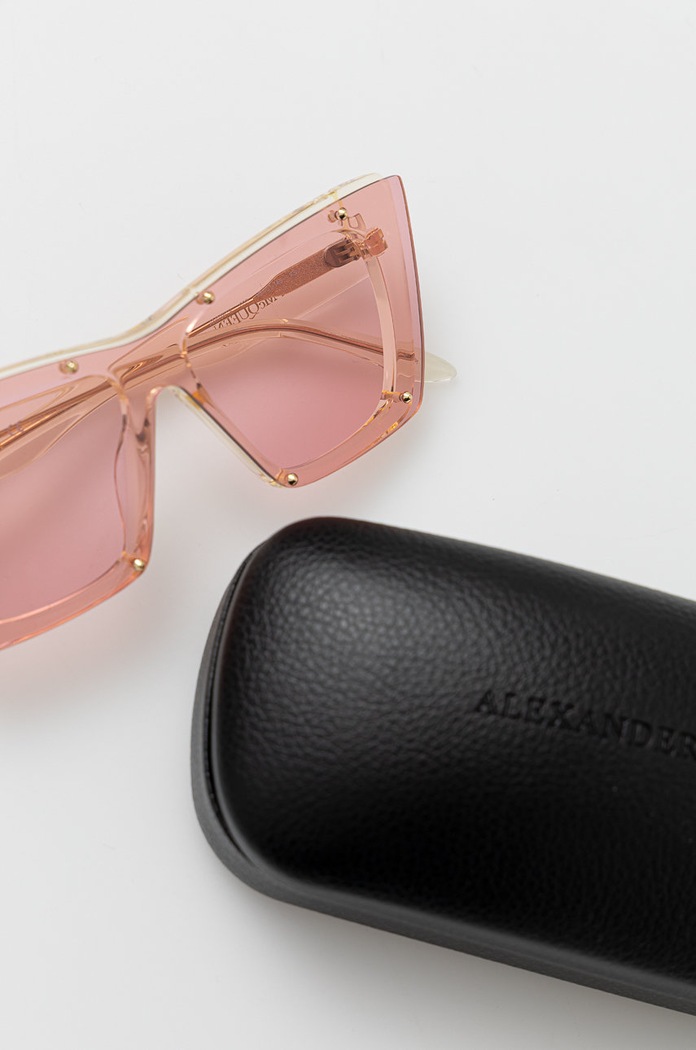 Sunčane naočale Alexander McQueen AM0361S roza AA00