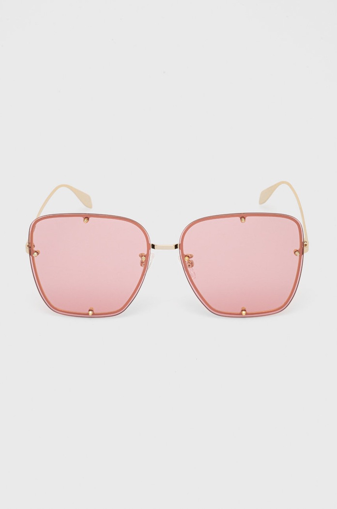 Doplnky Slnečné okuliare Alexander McQueen AM0364S ružová