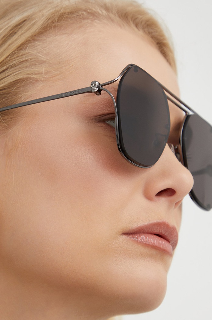 Alexander McQueen okulary przeciwsłoneczne AM0367S