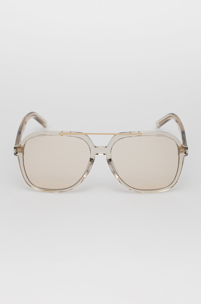 Saint Laurent slnečné okuliare pilot dámske SL.545 priesvitná AA00