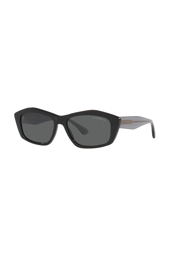 Emporio Armani okulary przeciwsłoneczne jednolita czarny 0EA4187