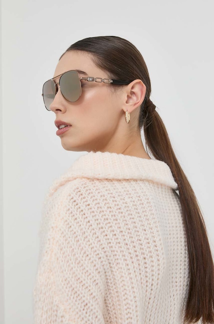 Sluneční brýle Michael Kors CHIANTI gradientní hnědá 0MK1121
