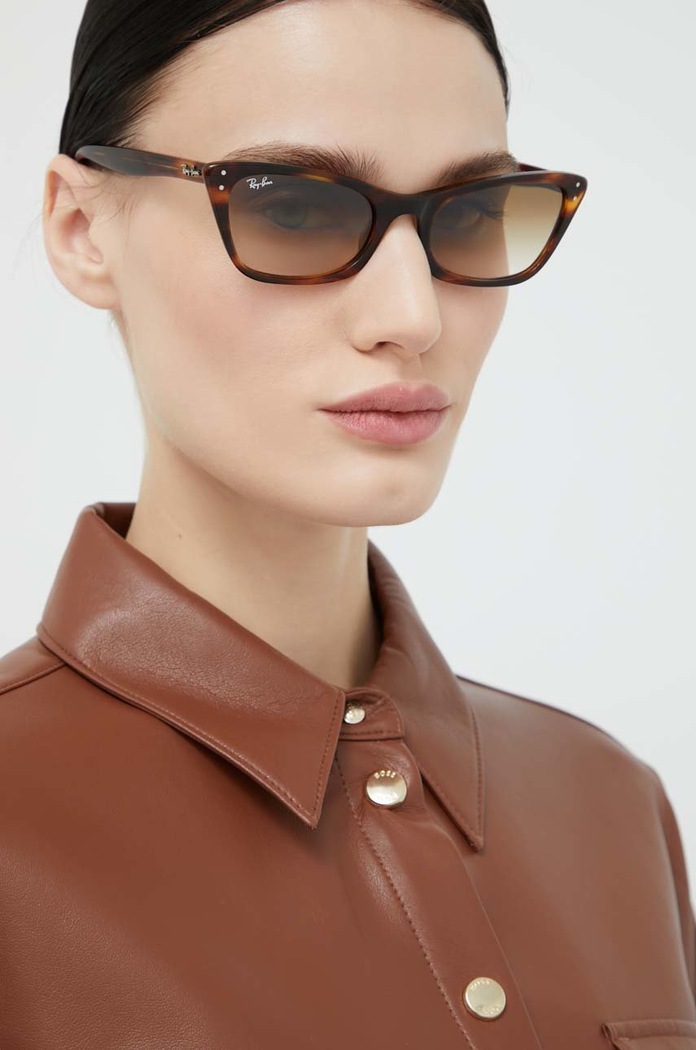 Ray-Ban Okulary przeciwsłoneczne LADY BURBANK brązowy 0RB2299.954.51