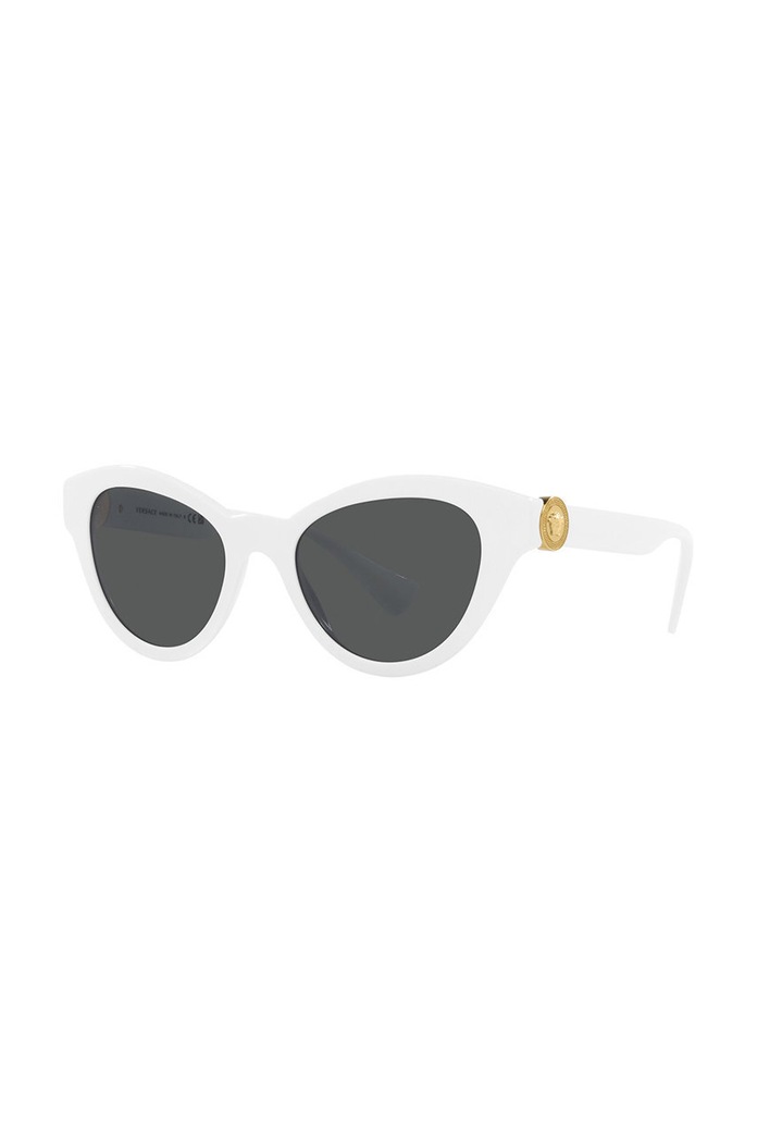 Versace okulary przeciwsłoneczne 0VE4435 biały AA00