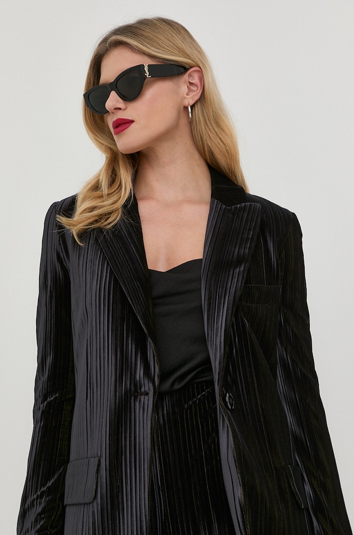 Slnečné okuliare Saint Laurent nie čierna SLM94
