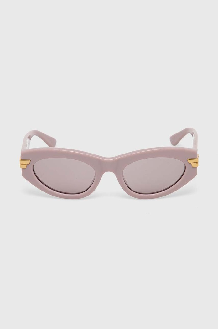 Akcesoria Bottega Veneta okulary przeciwsłoneczne BV1189S różowy