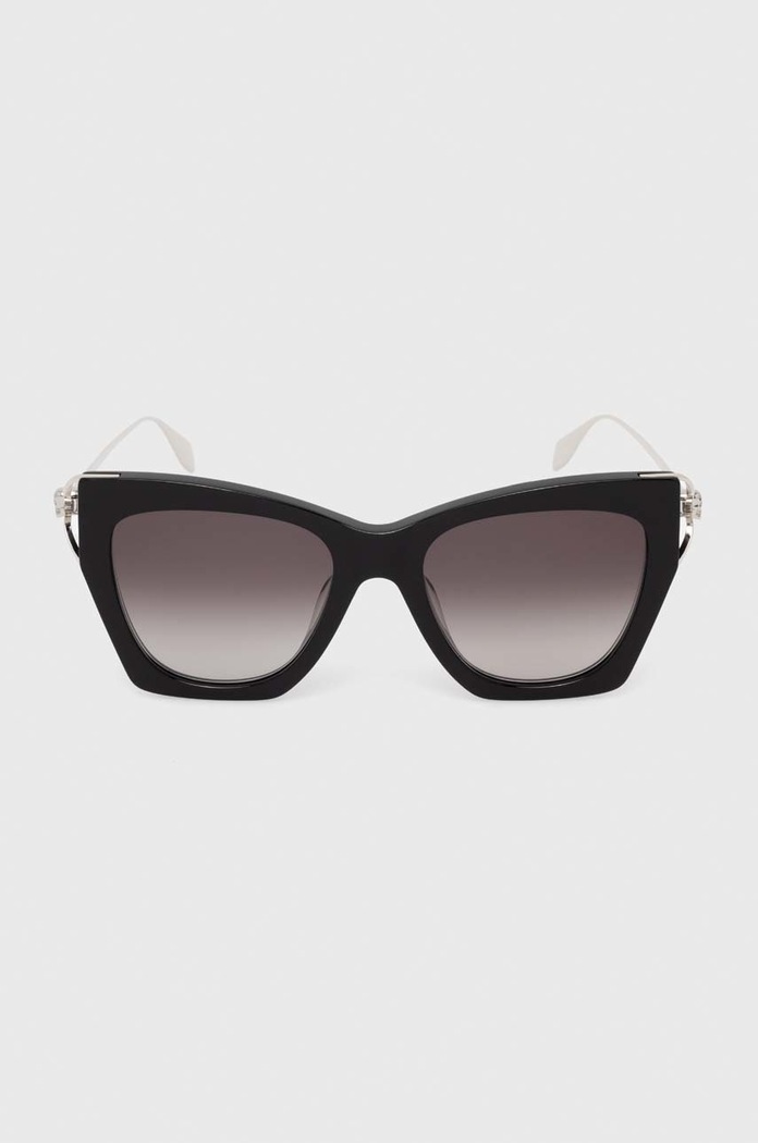 Doplňky Sluneční brýle Alexander McQueen AM0375S stříbrná