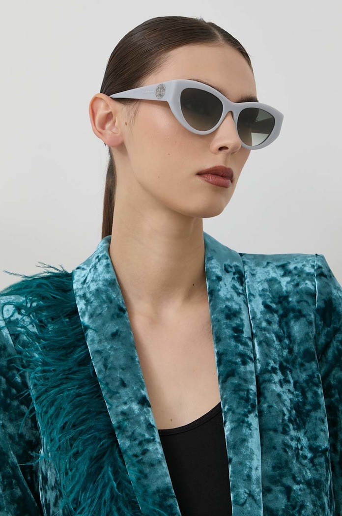 Alexander McQueen Ochelari de soare AM0377S gri AM0377S