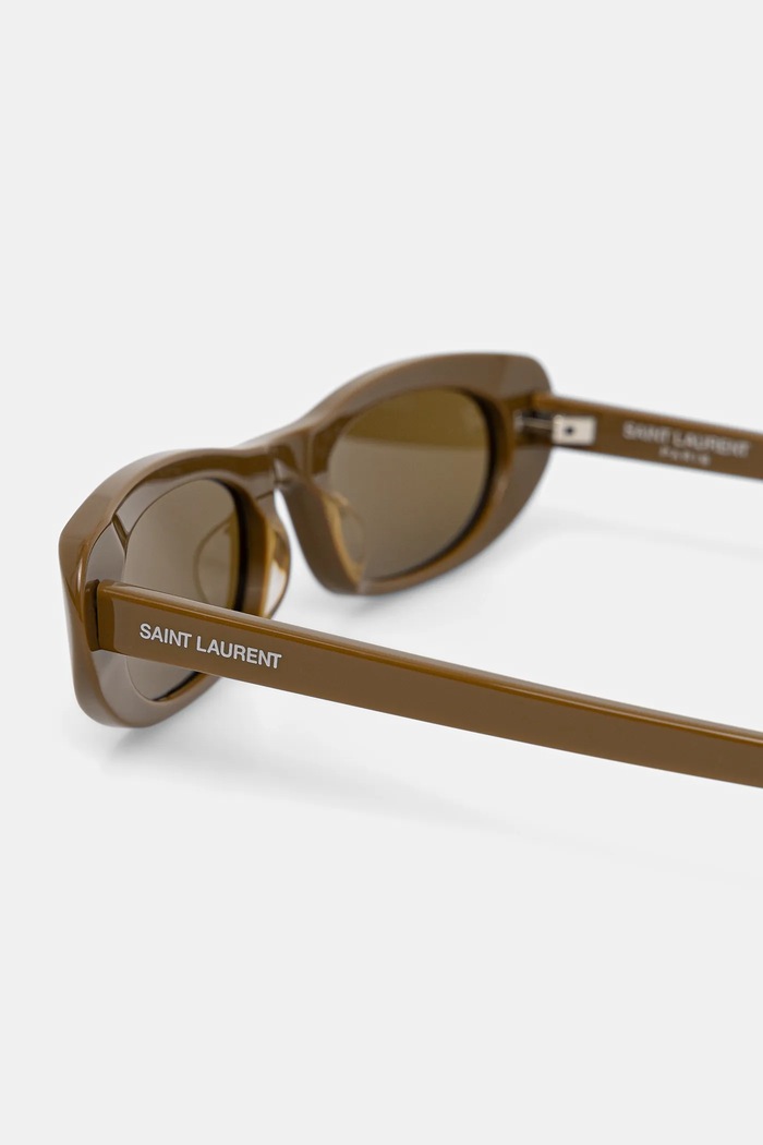 Slnečné okuliare Saint Laurent SHADE hnedá SL.557.SHADE