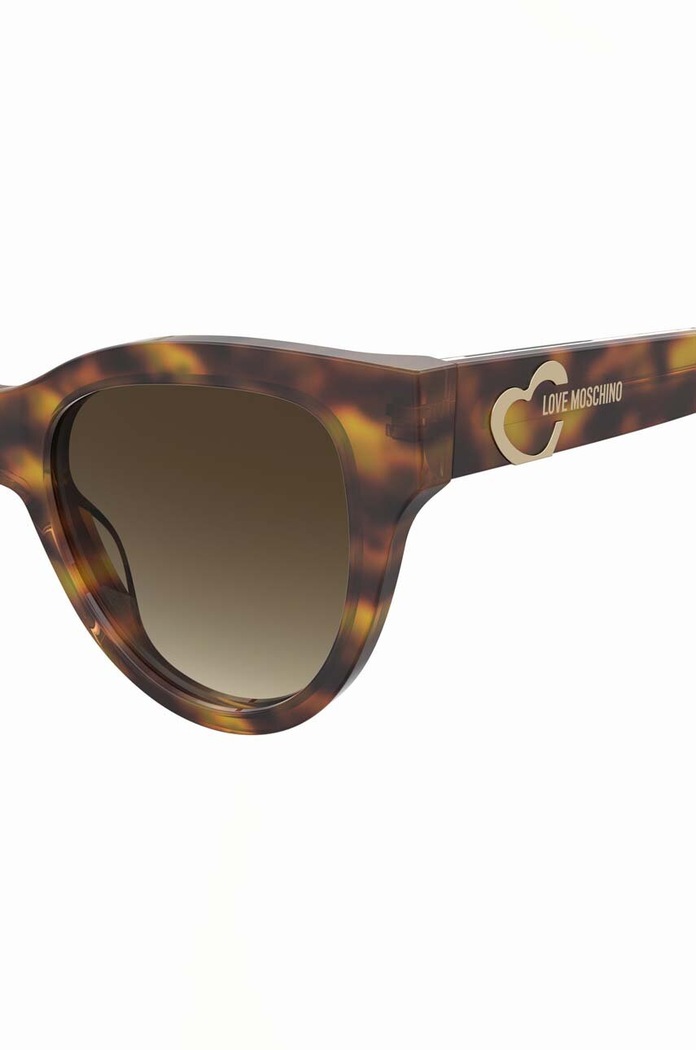 Okulary przeciwsłoneczne Love Moschino brązowy MOL053/S